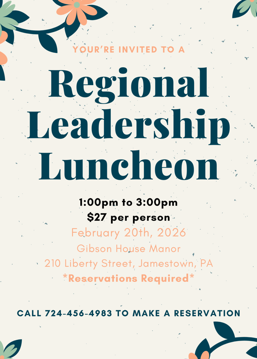 Textured-Flowers-Ladies-Luncheon-Invitation-1